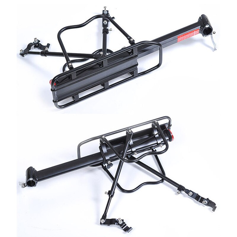 Portapacchi Mountain Bike borsa laterale regolabile Mountain Road Bike portapacchi in lega di alluminio portapacchi accessori MTB