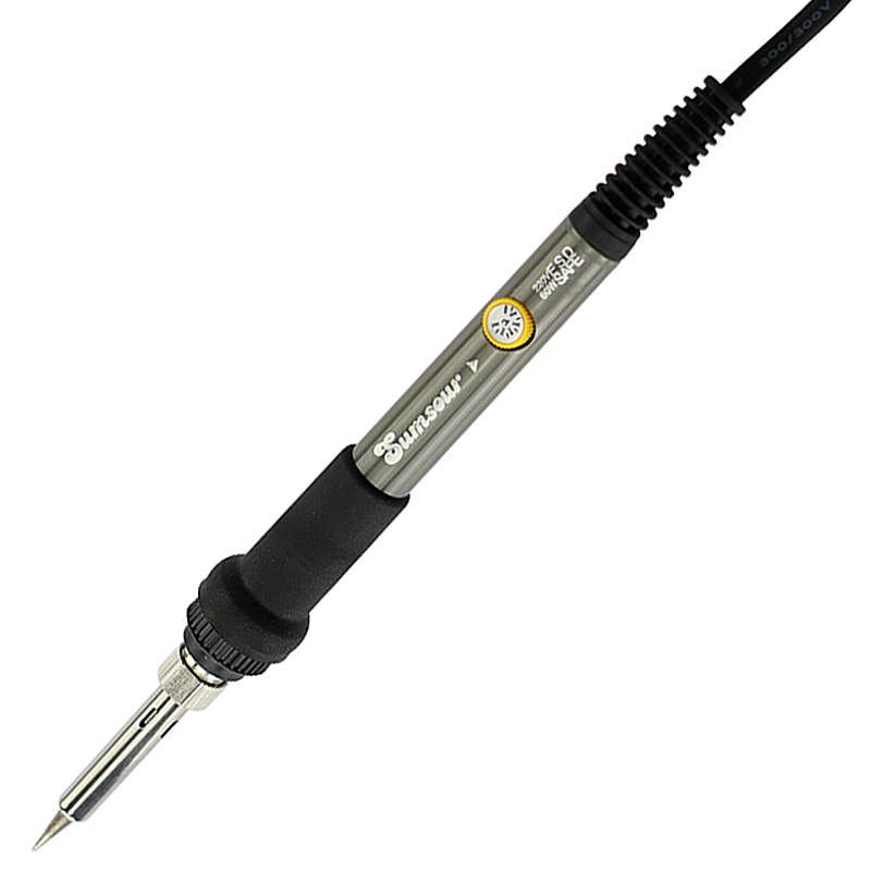 60W Temperatur Einstellbar Elektrische Lötkolben 110V 220V 80W Digital Display Solder Stift Schweißen Reparatur Werkzeuge: 220V EU Plug / 60W Gray