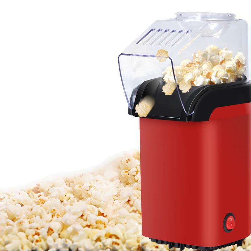 Elektrisk mini sund luft oliefri majs popcorn maker maskine gør-det-selv-majs popper fremstillingssæt hjemmekøkken mikroovn kop: 220v eu