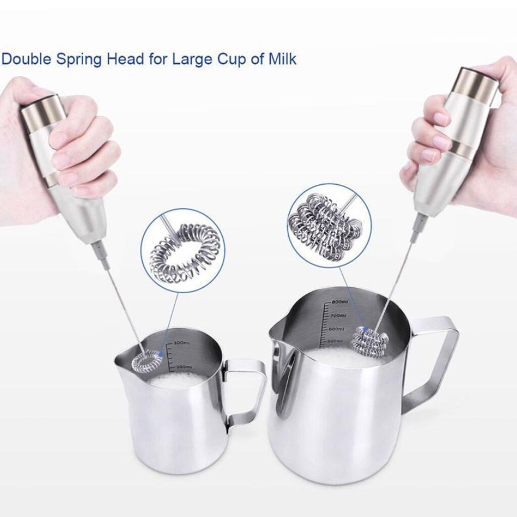 Handheld Electric Milk Coffee Mixer Battery Operated Egg Beater Blender