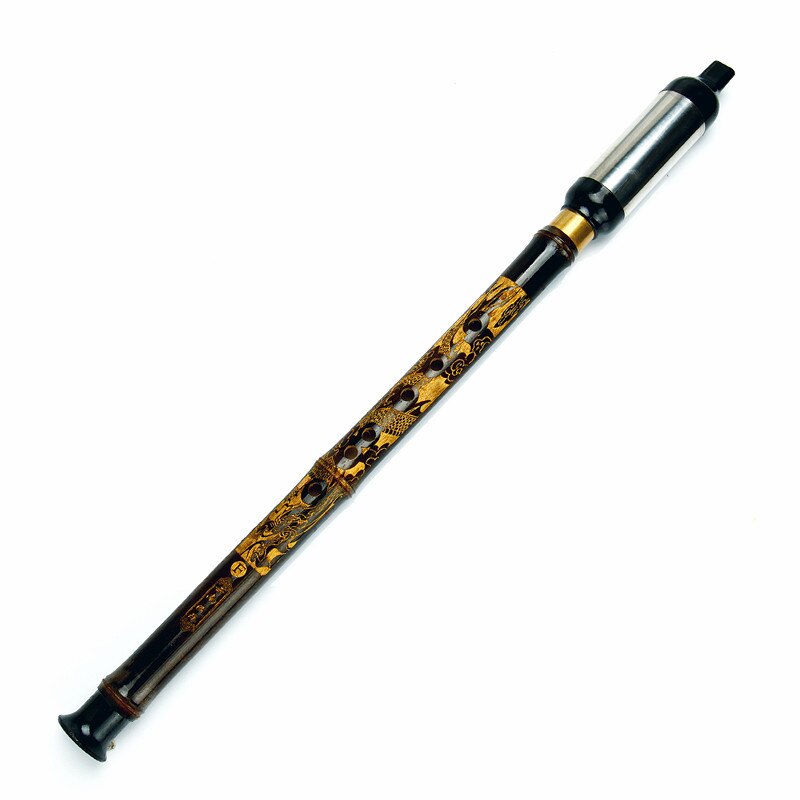 Bawu flauta de bambú chino con caja elementos musicales chinos instrumentos de flauta Folk instrumento de viento de madera Musical
