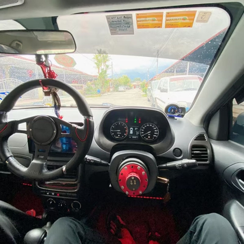 Gancio volante universale JDM da appendere con gancio a sgancio rapido regolabile