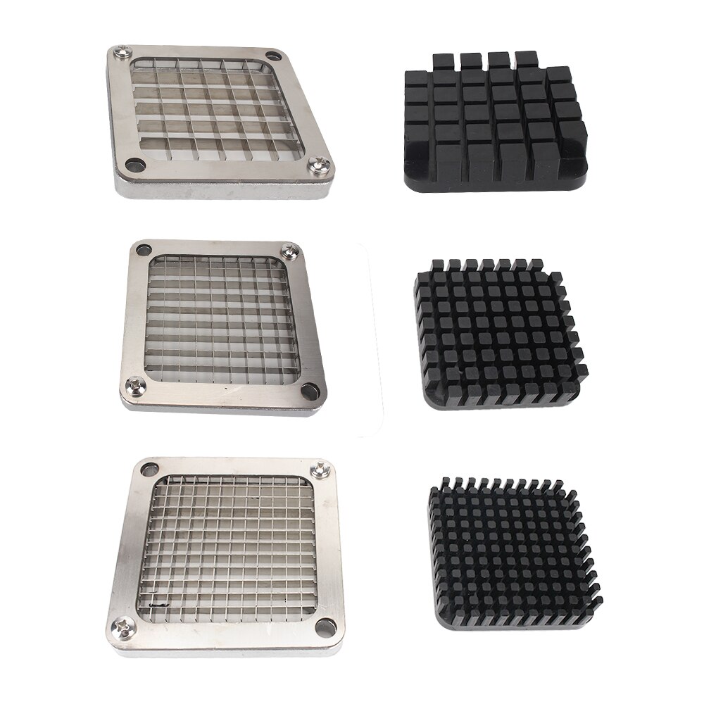 3 Blades Stainless Steel Vegetable Potato Chips French Fry Cutter Cutting Chopper Size Fruit Cutters French Fry Maker Tools