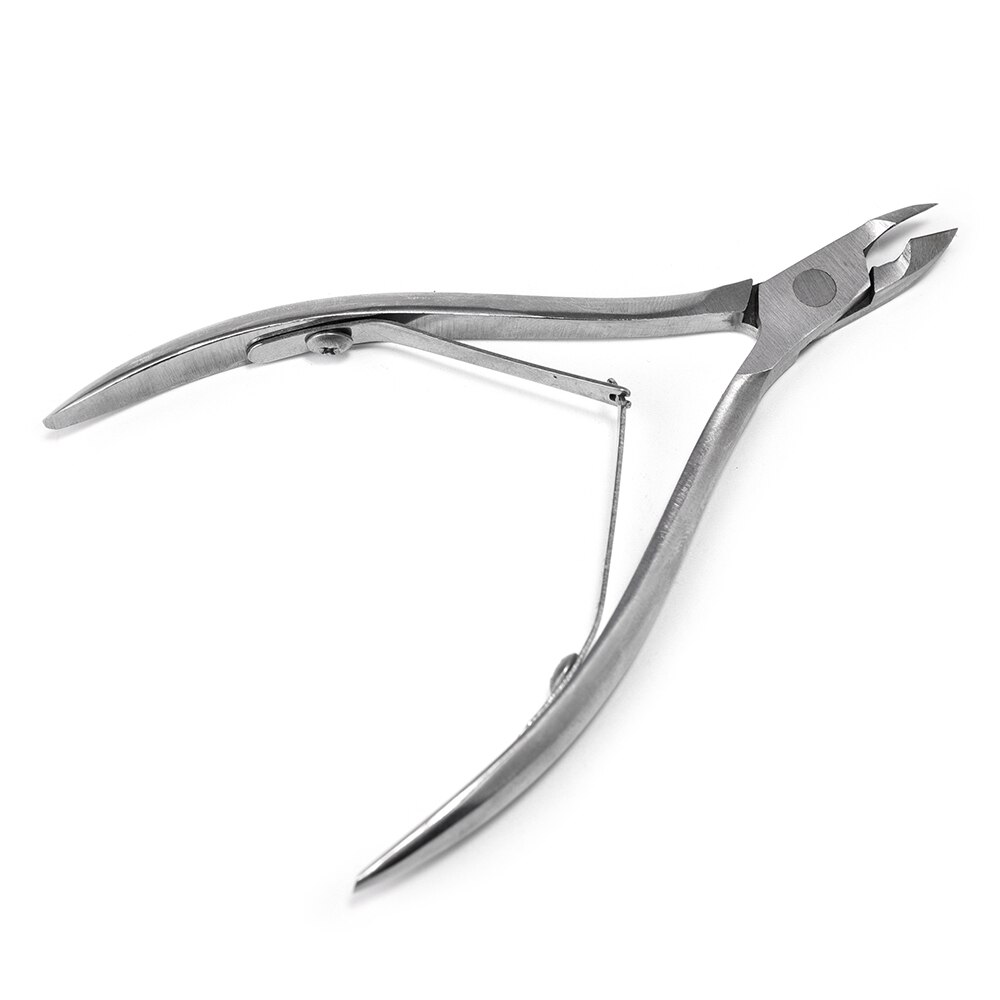 1 Stk/partij Nail Art Rvs Nail Cuticle Nipper Nail Cutter Voor Pedicure Manicure Tang Cutter Tool Voor Nail Schaar