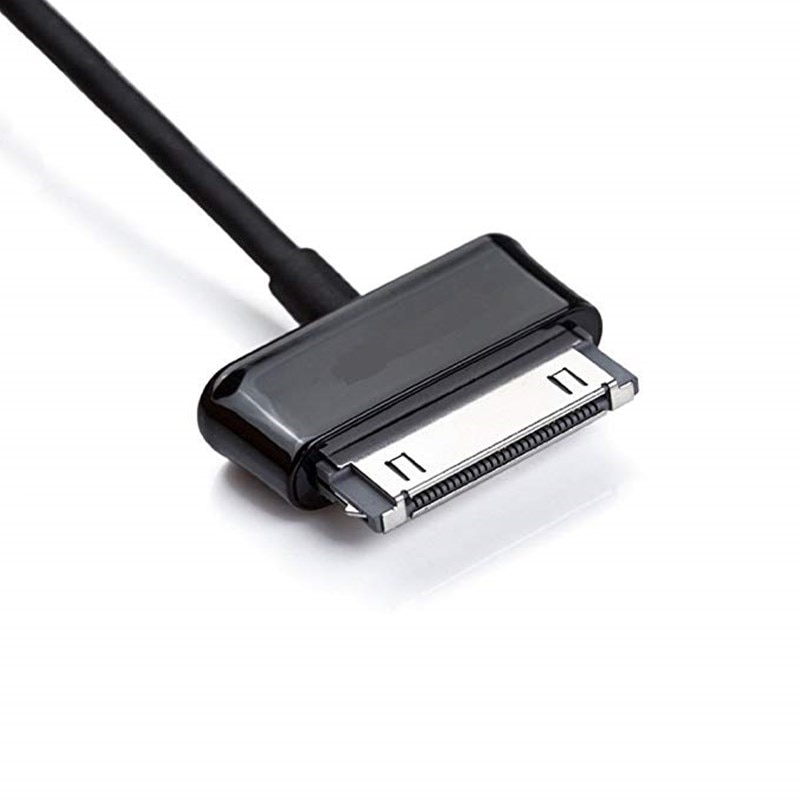 Czarny 1 M USB kabel robić ładowarki dane synchronizacja robić Samsung galaktyka tablet 2 7.0 "plus 7.7" 8.9 "10.1" 10.1 v P1000 P7300 P7500 N5100 N8000