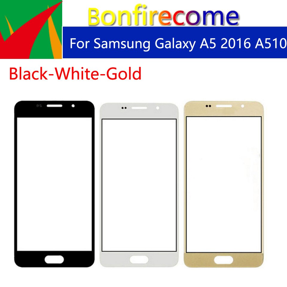 TouchScreen per Samsung Galaxy A5 2016 A510 Touch Screen pannello frontale lente in vetro esterno 5.2&quot;