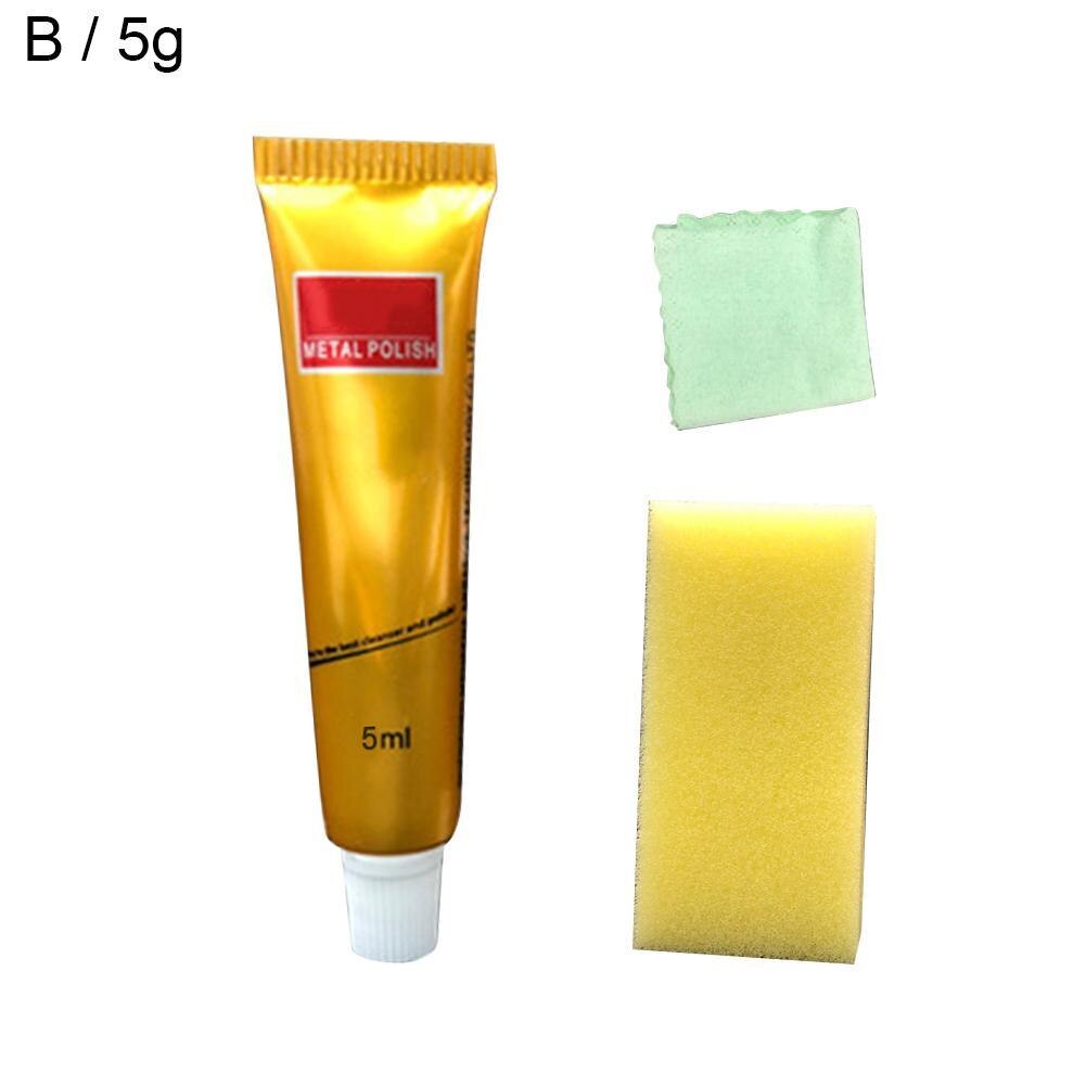 Metal Polishing Cream Steel Cleaning Paste Metal Polish Cream Rust Remover Polishing Wax Mirror Metal Polishing Cream: B