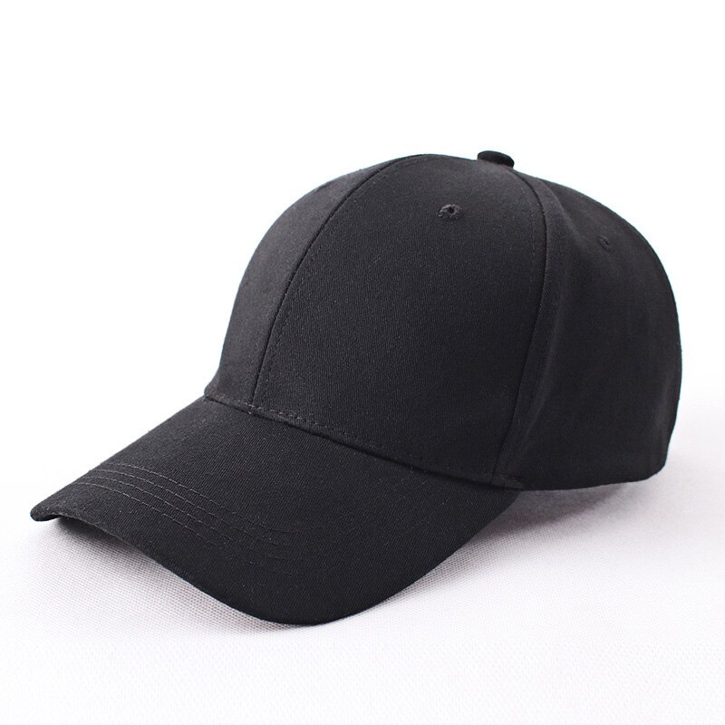 Women Hat Baseball Cap Men Solid Color Hats Casual Unisex Print Embroidery Cotton Snapback Tennis Caps