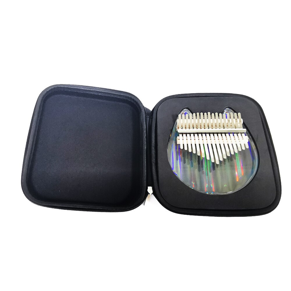 Calimba duim kristalhelder mini vinger piano kabarin beginners 17 tonen