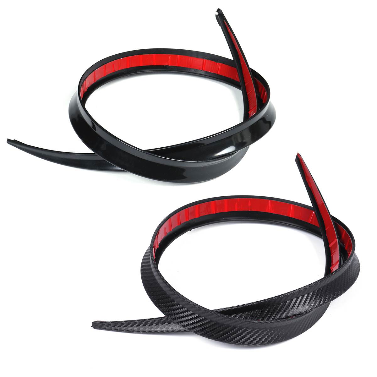 Universal Roof Spoiler 1.2m Car-Styling Black/Carbon Fiber Rear Wing Lip Spoilers Tail Spoiler DIY Refit Spoiler