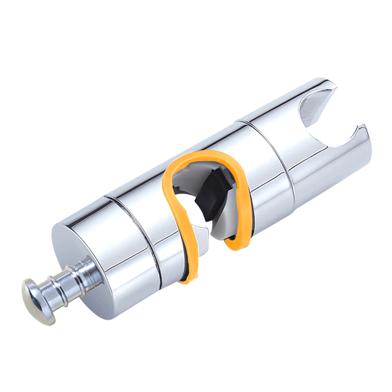 Shower Head Holder for Slide Bar, Bathroom Handheld Shower Head Rail Slider Holder, Height and Angle Adjustable Slider N1HF