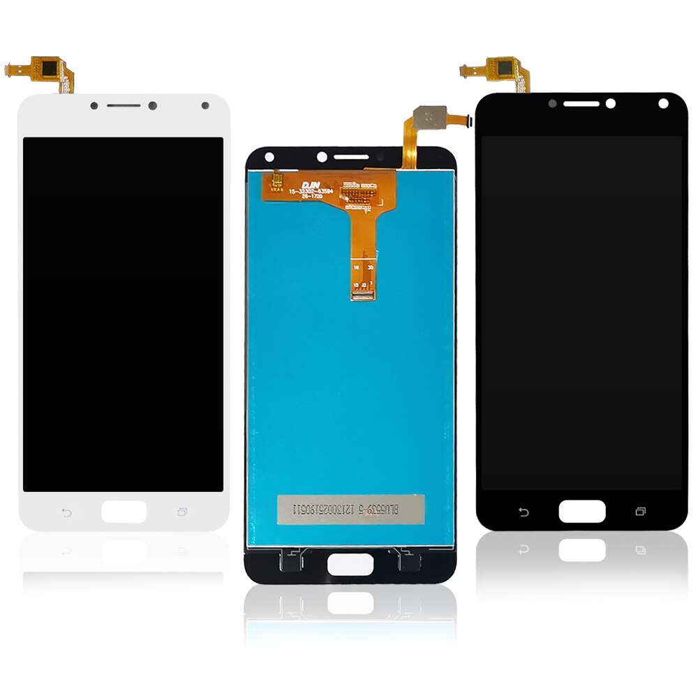 per Asus Zenfone 4 Max ZC554KL LCD Schermo LCD + tocco schermo Digitizer assemblaggio 5.5 ''1920x1080 per ASUS ZC554KL LCD Nero