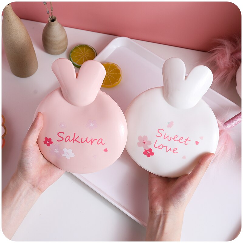 Warm baby water bag female note water warm stomach mini small warm water bag portable students cute