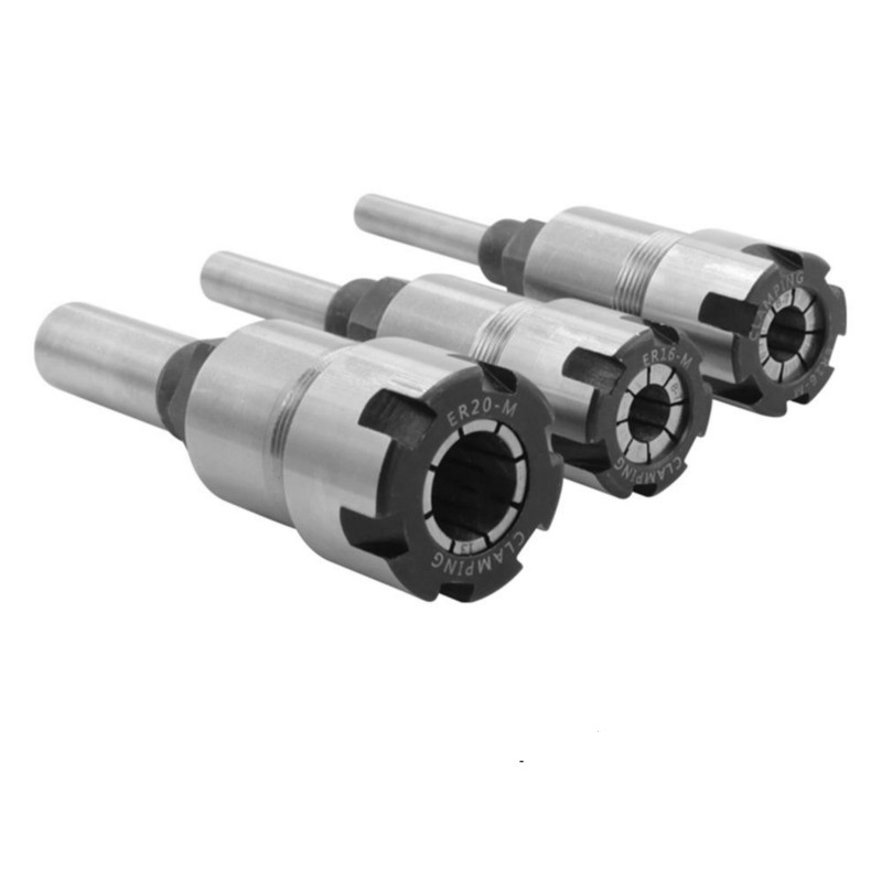 Router Collet Extension Chuck Rod Engraving Machine Extension Rod with Spring Collet Set for CNC Milling Lathe Tool