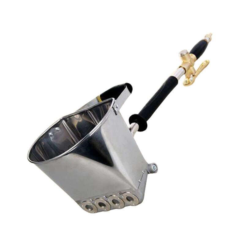 Cement Mortar Plaster Spraying Hopper Gun Render Bucket Gypsum Exterior Wall Pneumatic Sprayer Waterproof Coating Spray