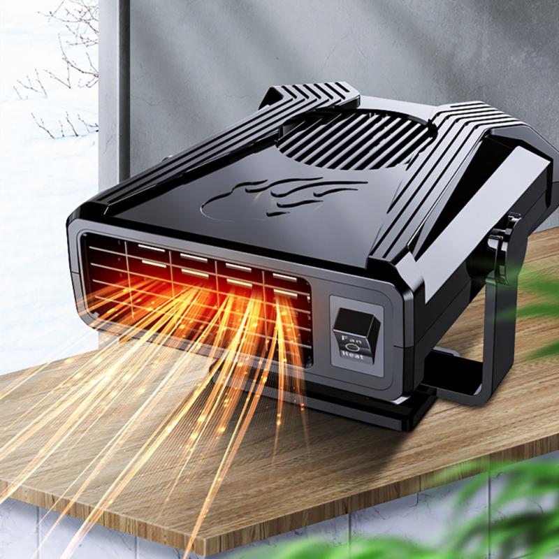 2 in 1 12V/24V Auto Heizung Elektrische Natürliche Heizung Fan Elektrische Trockner Windschutzscheibe Anti-beschlag 360 Grad Drehung Auto Defroster