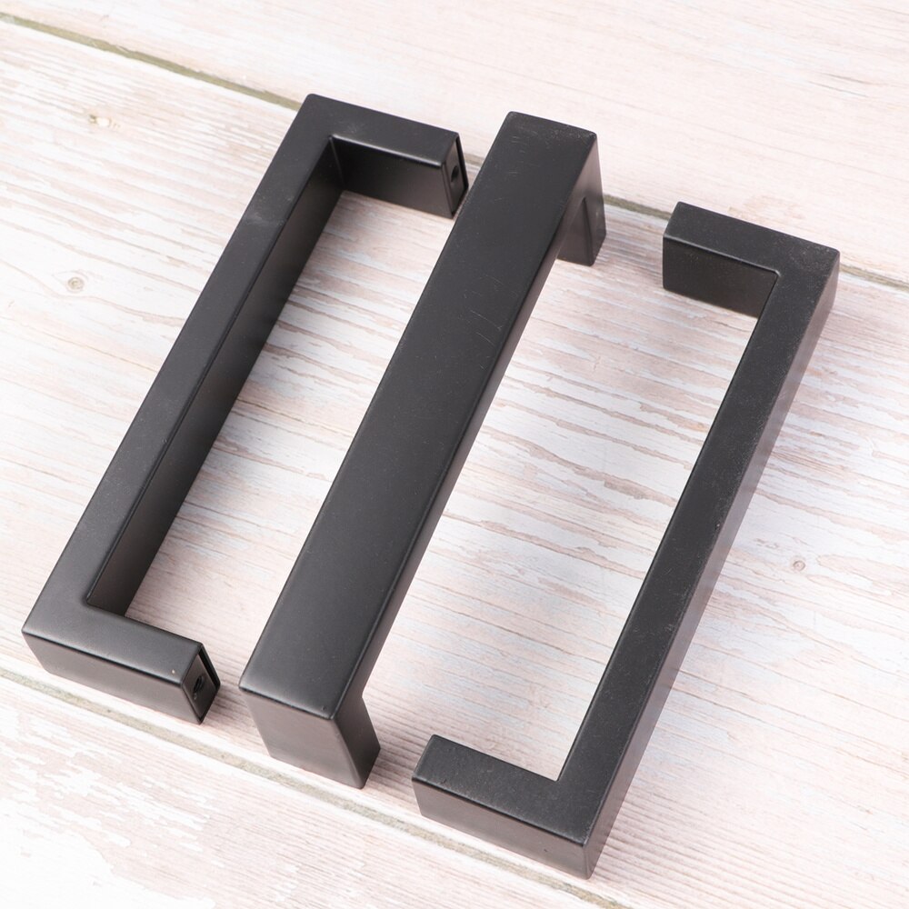 5pcs Stainless Steel Furniture Cabinet Handles Drawer Pulls Cupboard Door Knobs for Kitchen Home (96mm)