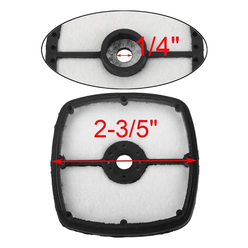 5 Packs A226001410 Air Filter Fit Echo Trimmer Blower Mantis 130310-54130 SRM22 85WF