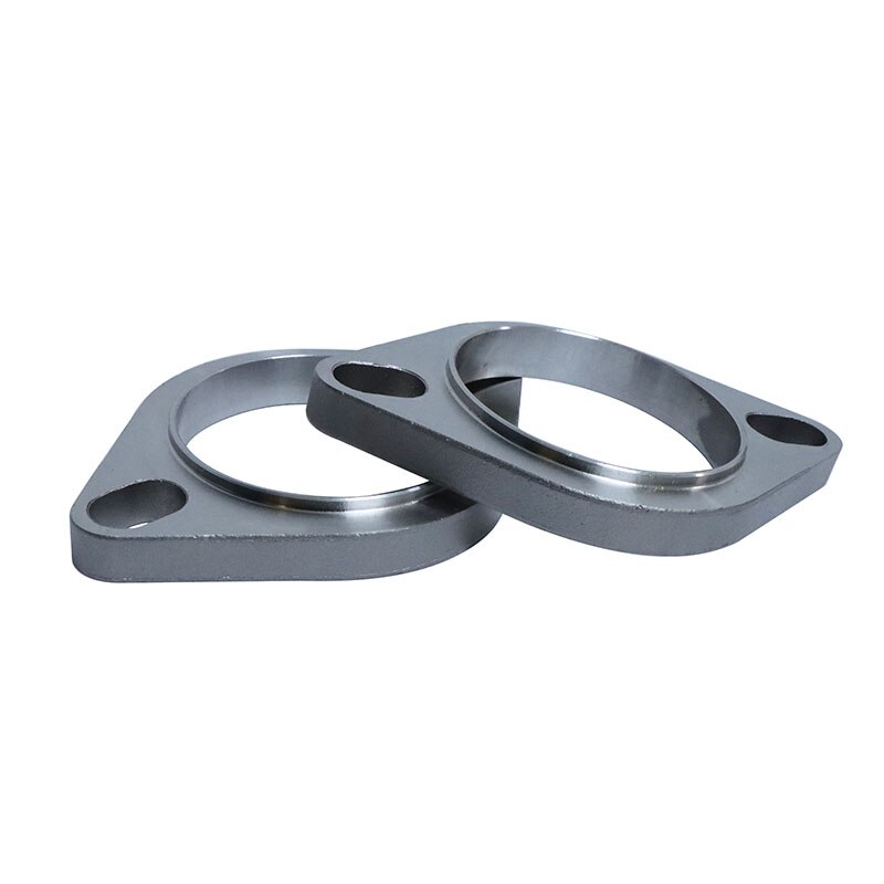 1 pçs acessórios do carro universal aço inoxidável silenciador do escape flange tubo de conexão 51mm 63mm 76mm junção