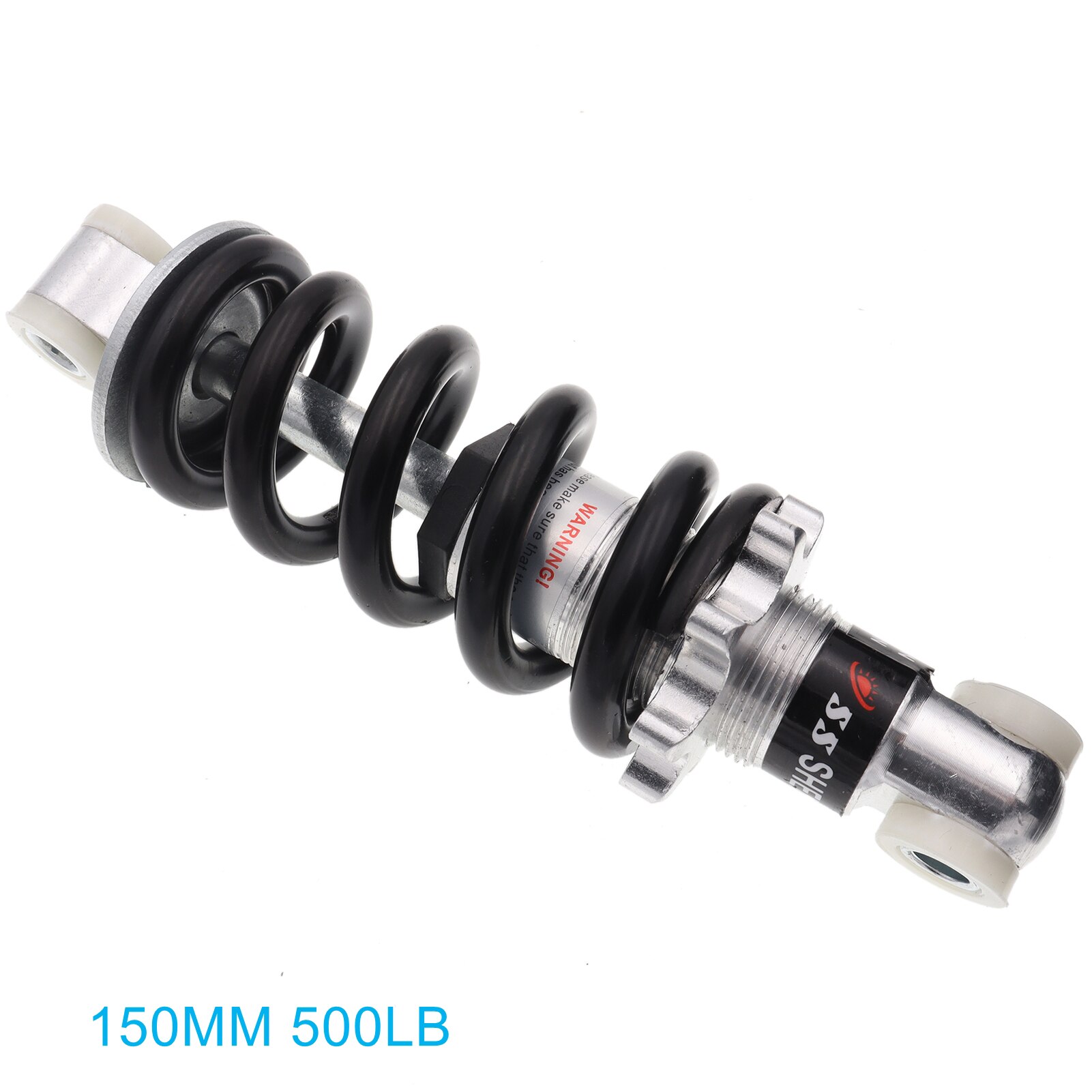 100mm/125mm/150mm/160mm/170mm/180mm/190mm/200mm Hinten Suspension Stoßdämpfer für 47cc 49CC Mini Elektrische Rolle Tasche Fahrrad: 150MM 500LB