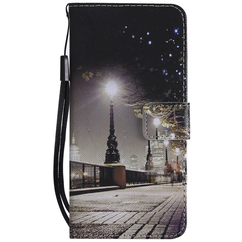 Lederen Case op voor Pouzdro Samsung Galaxy A40 Cover voor Samsung Galaxy A40 EEN 40 A405F A405 Coque Cartoon Portemonnee flip Telefoon Case: H