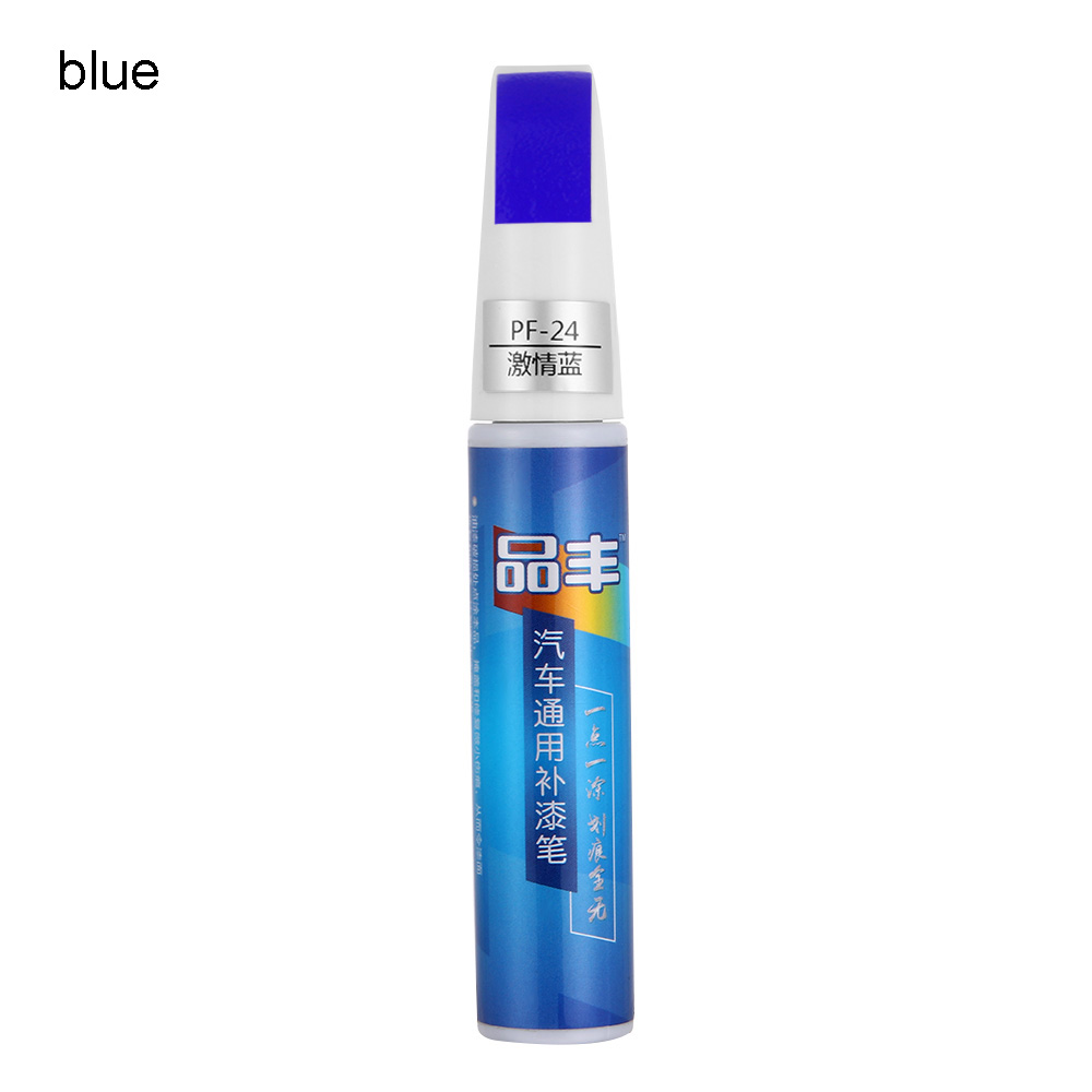 1Pcs Coat Painting pen Mending Car Remover Scratch Repair Paint Pen Clear Painting Pens: Blue