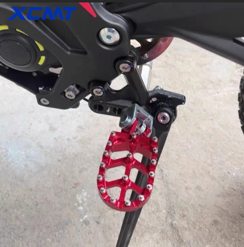 Fußrasten Fußstützen Pedale für Sur-Ron Surron Ultra Biene Ultrabee 2023 Offroad-Elektro-Schmutz-Fahrrad-Teile