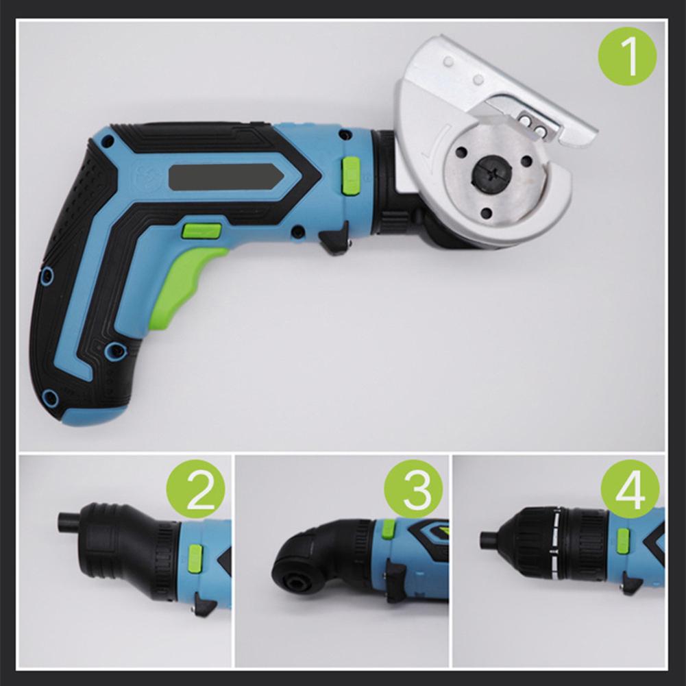 4 in 1 35pcs 3.6V Rechargeable Cordless Electric Screwdriver Multi-function Screwdriver with Work Lamp Power Tool