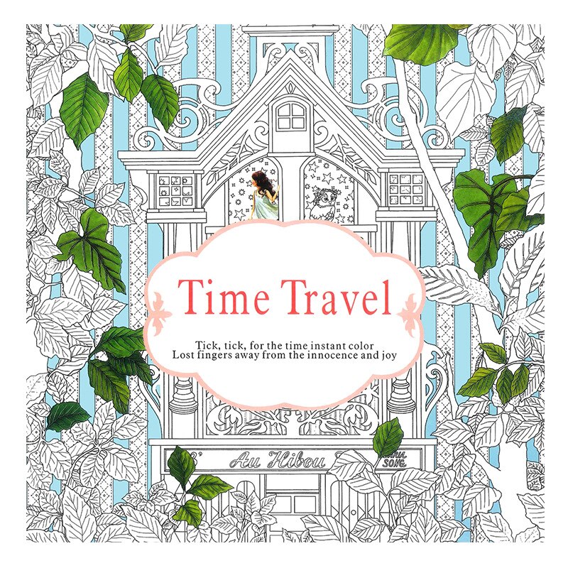 Varios estilos de juguetes para aliviar el estrés para niños y adultos, arte en Mandalas, pintura, dibujo, Jardín Secreto, libros para colorear a la hora de matar: Time Travel