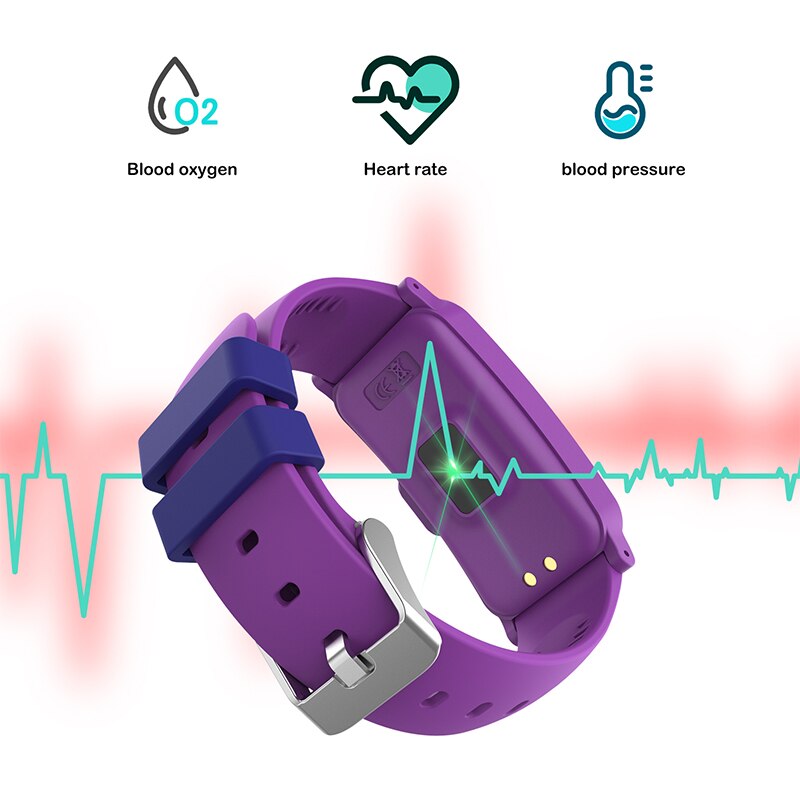 BingoFit FT907 Kids Smart Wristbands Waterproof IP68 Heart Rate Blood Pressure Tracker Sports SmartWatch Take Medicine Reminder