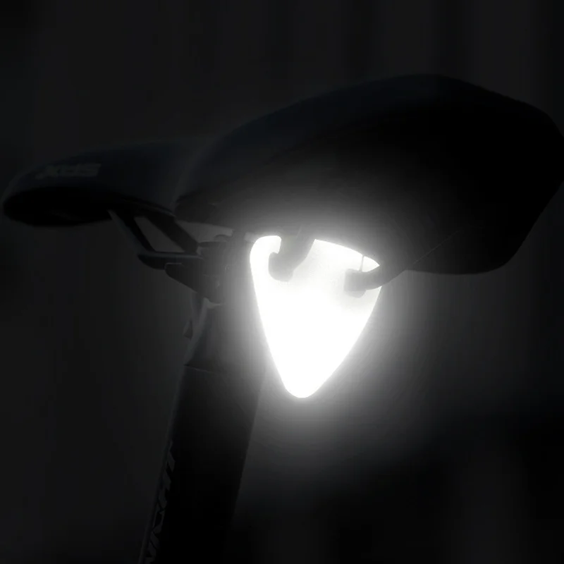 Cykelreflektor landevejscykel hængende reflektor ultralet mtb reflekterende trekant advarselstavle til cykeltilbehør