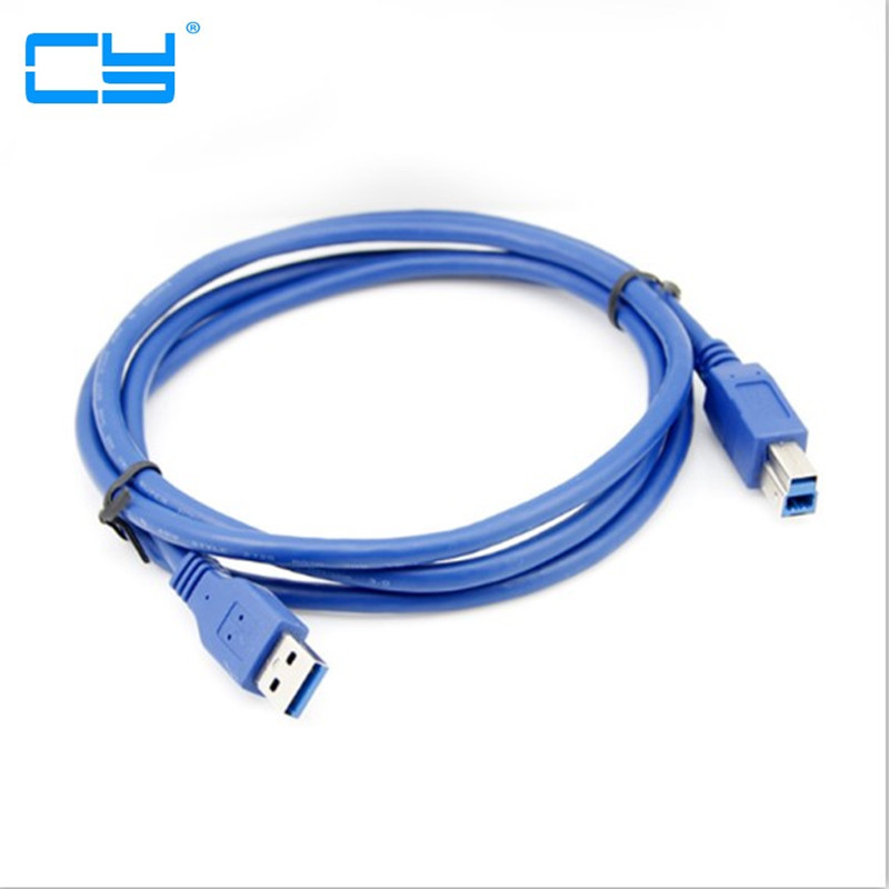 Câble USB 3.0 Type A Mâle vers B Mâle, Super Speed, Dividata, Câble d'Impression, 0.3m, 0.5m, 1.5m, pour Disque Dur HDD/SSD, 2.5, 3.5 Pouces