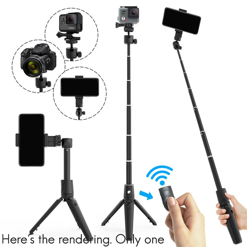 Selfie-stick aus aluminiumlegierung, stil  k20, universeller selfie-stick für mobiltelefonkameras