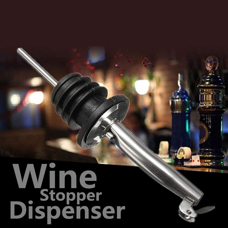 10 stk rustfritt stål vintut brennevin helletuter sett for vin brennevin olivenolje kaffesirup eddikflasker