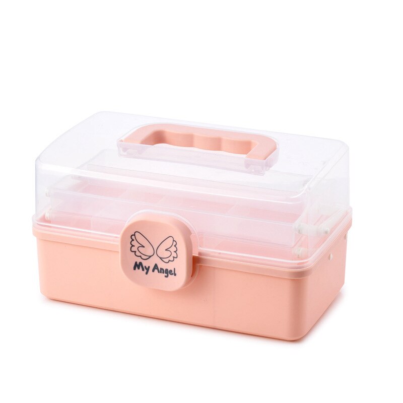 Boîte de rangement d&#39;accessoires de cheveux pour enfants, boîte de rangement d&#39;accessoires de coiffure pour filles, étui à bijoux de finition de bureau: plum
