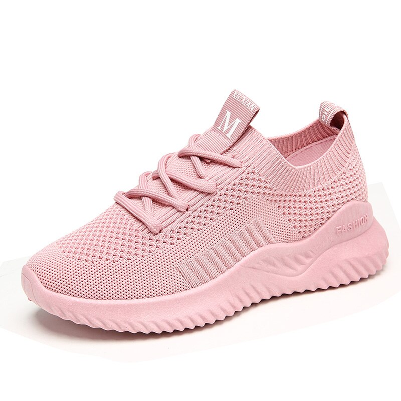 Tenis Feminino Tenis Mujer Women Tennis Shoes Light Female Sneaker Gym Fitness Lady Trainers Tenis Blancos: Pink / 9