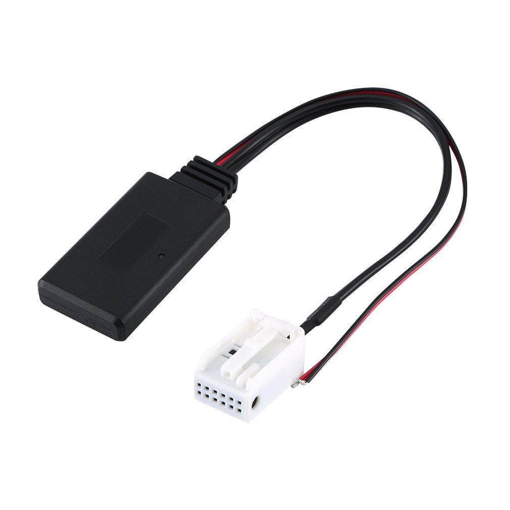 Radio stereo aux-in aux kabel adapter til peugeot 207 307 407 308 til citroen  c2 c3 rd4 auto 12 pin trådløs bluetooth modul