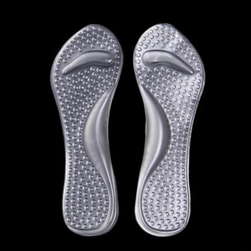 1Pair Women High Heel Arch Support Orthopedic Insoles Anti-slip Massaging Metatarsal Cushion Pad Shoes Accessories