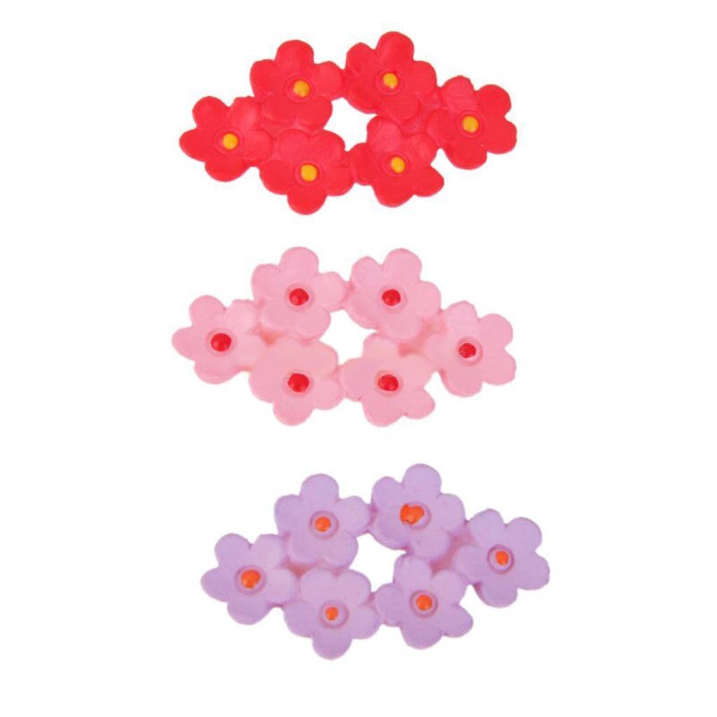 2Pcs Miniature Garden cute Moss Flower Fairy Garden Micro Landscape Resin Decor Craft Home fairy garden supplies