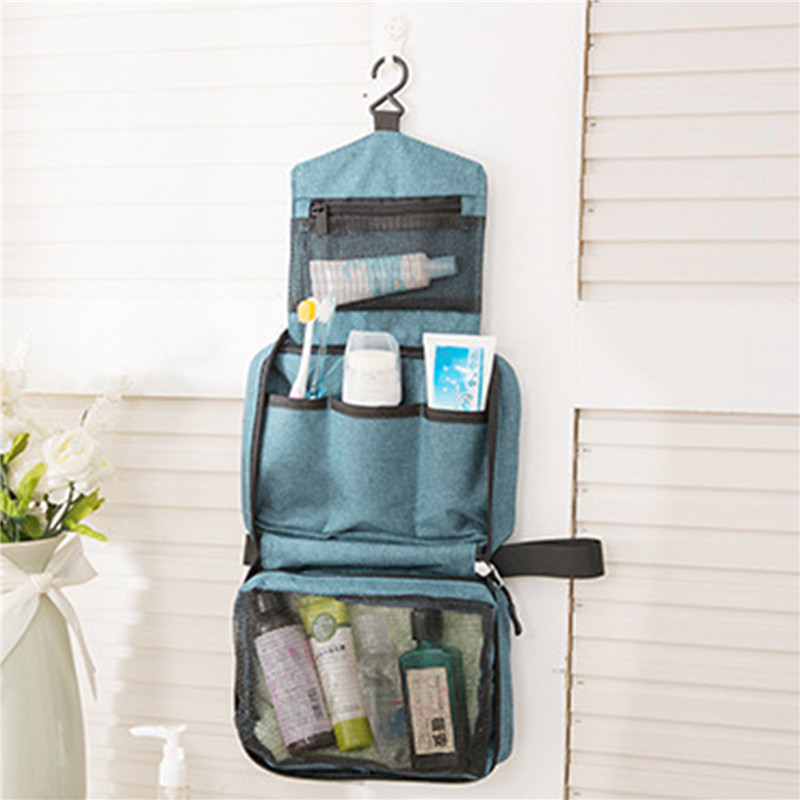 Hommes femmes toilette maquillage cosmétique trousse de maquillage pochette voyage organisateur pour trousse de toilette insérer beauté douche nécessaire vanité
