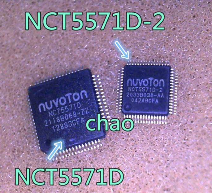 5 stks/partij NCT55710-2 NCT5571D-2 NCT5571D NCT5571O