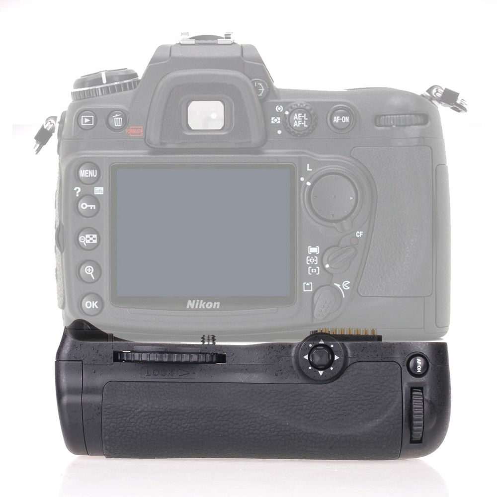 JINTU – support de batterie pour appareil photo Nikon D300/D300S/D700 DSLR, fonctionne à MB-D10 avec batterie EN-EL3E