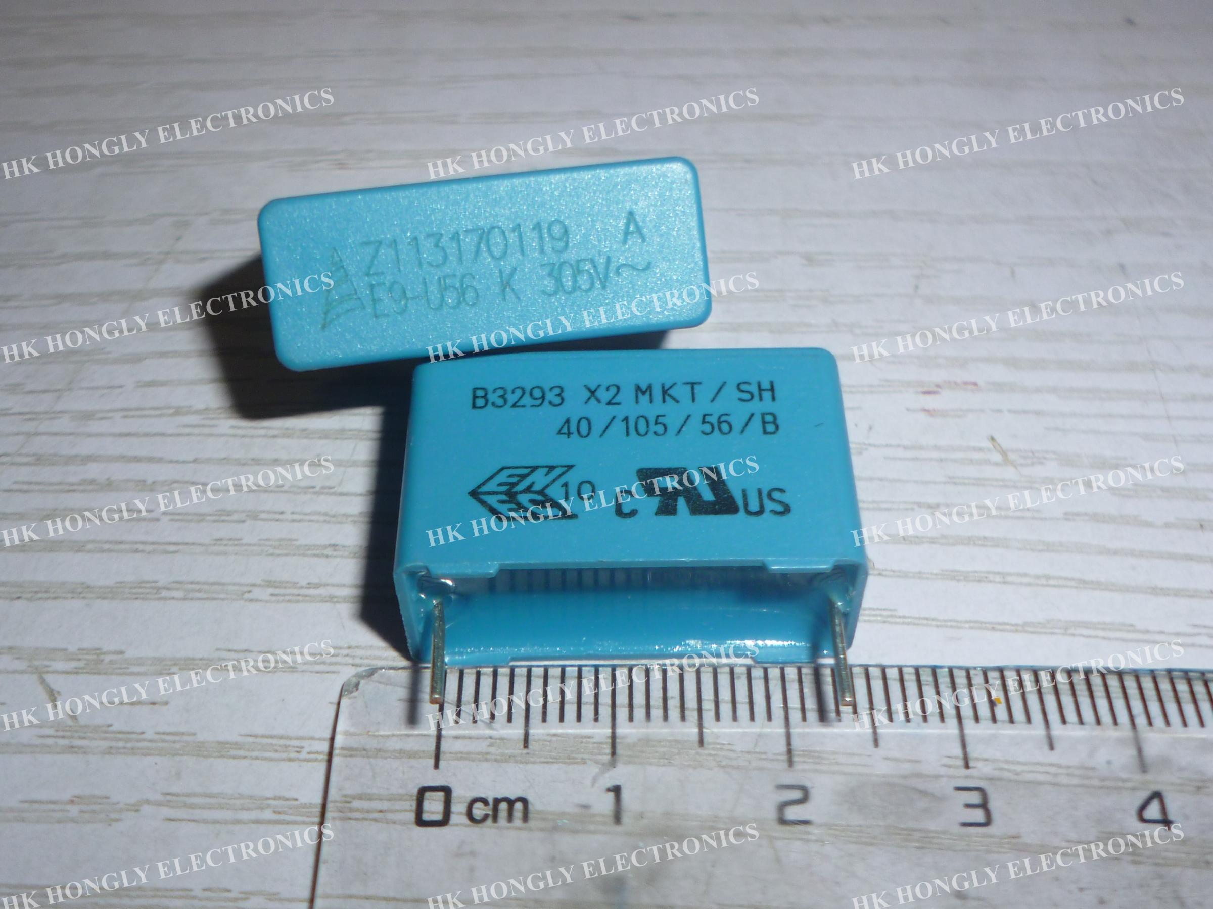 Condensateur de FILM, 20 pièces, B3293 X2 MKT/SH U56 K 305V 0.56UF P = 22.5mm A