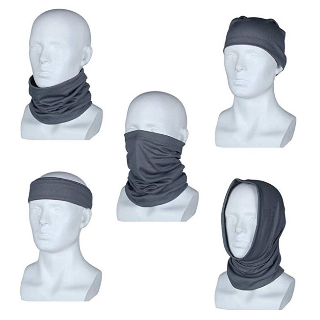 Bandana Magic Neckerchief Microfiber Men's Scarf Snood For Women Versatility Caps Cycling Elastic Snood Scrunchie #T1P