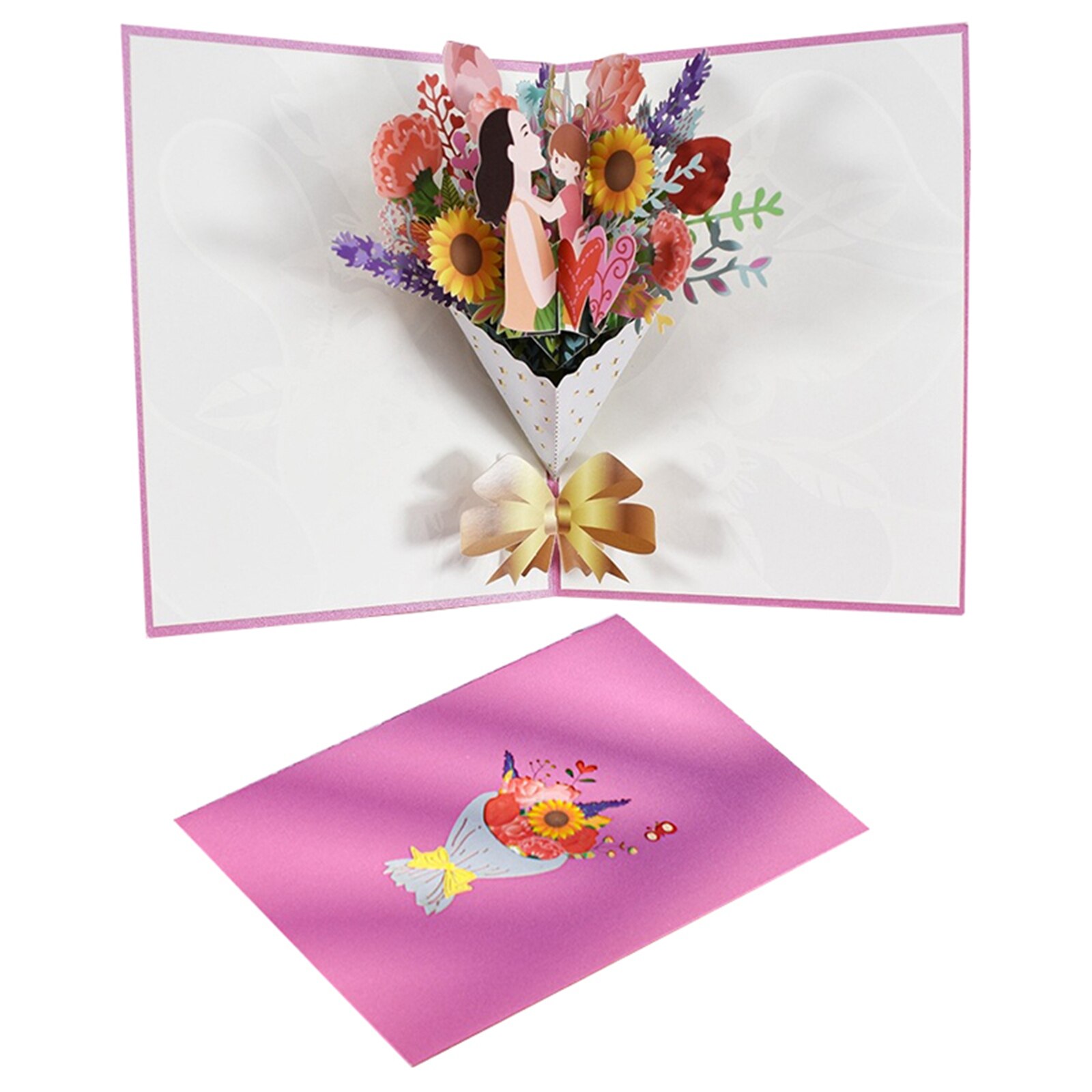 Card Pop Up Sympathy Cards for Mom Wife Wedding Anniversary Birthday 3D Mothers Day Greeting Cards All Occasions: B