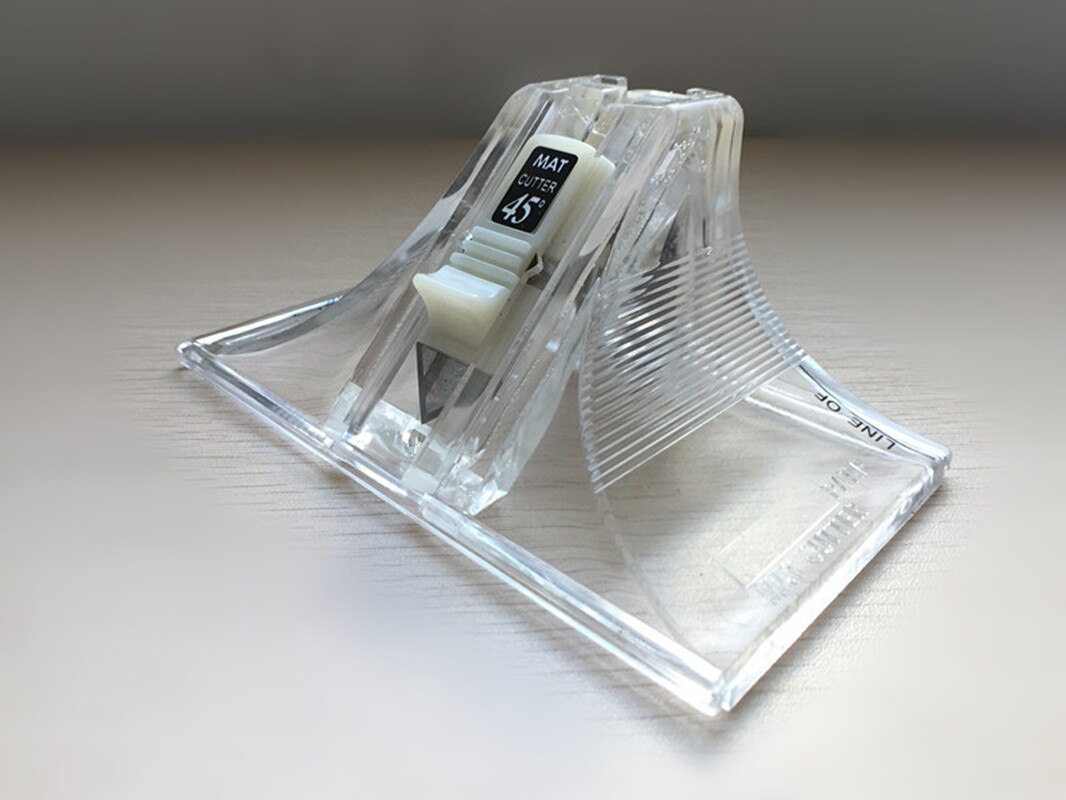 DaFa 45 Degree and 90 Degree Mat Cutter (1 Cutters + 3 Spare Blades) Utinity Knife Frame Knives