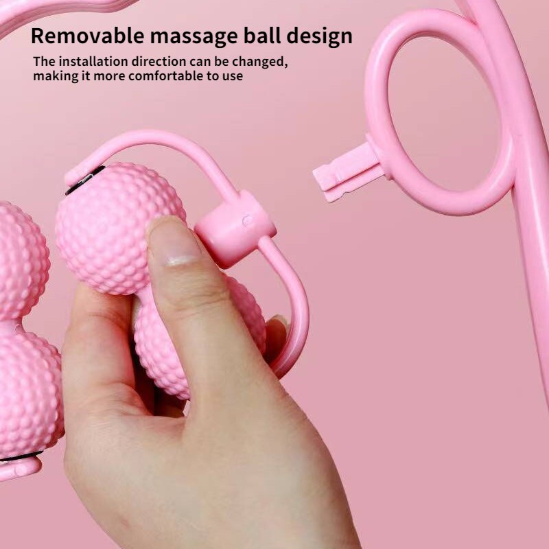 Massaggiatore multifunzione per collo terapia spalla/corpo 4/2 grilletto punto rullo strumento di auto-massaggio allevia la pressione della mano massaggio profondo