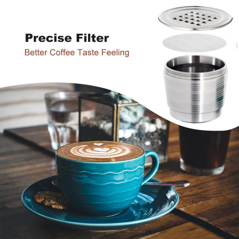 Nespresso Refillable Capsule Reusable Coffee Filter Nespresso Cafeteira Capsulas Cafe Recargables Reutilizables Coffee Filters