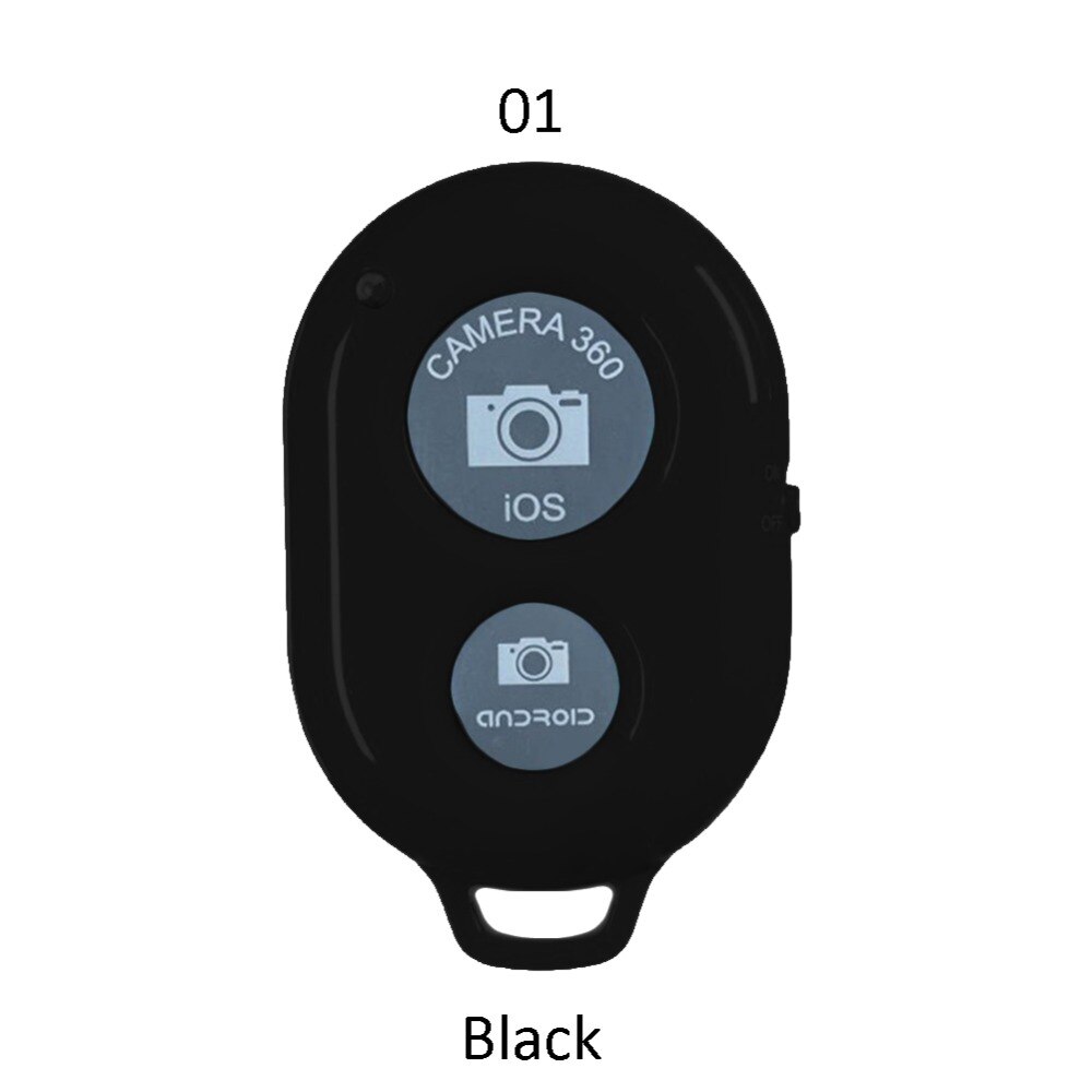 Bluetooth sans fil à distance obturateur caméra téléphone monopode Selfie bâton obturateur retardateur télécommande pour IOS Android aléatoire