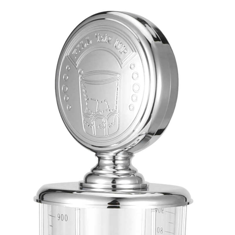 Reusable Wine Dispenser Gas Station Shaped Liquor Beer Beverage Container for Home Bar Party